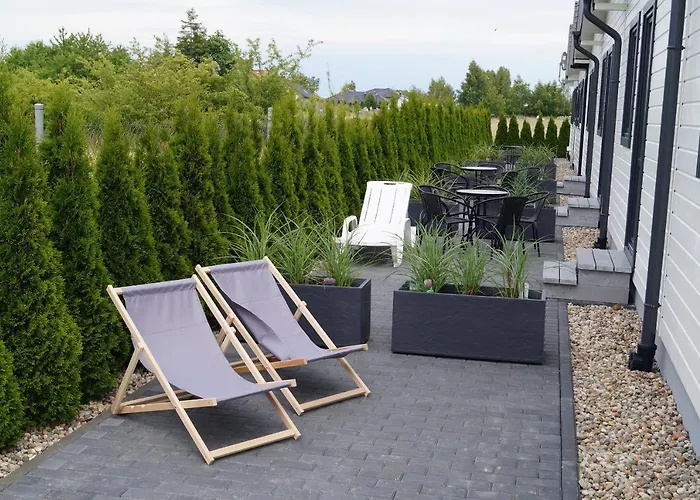 Деревянный коттедж Sloneczne